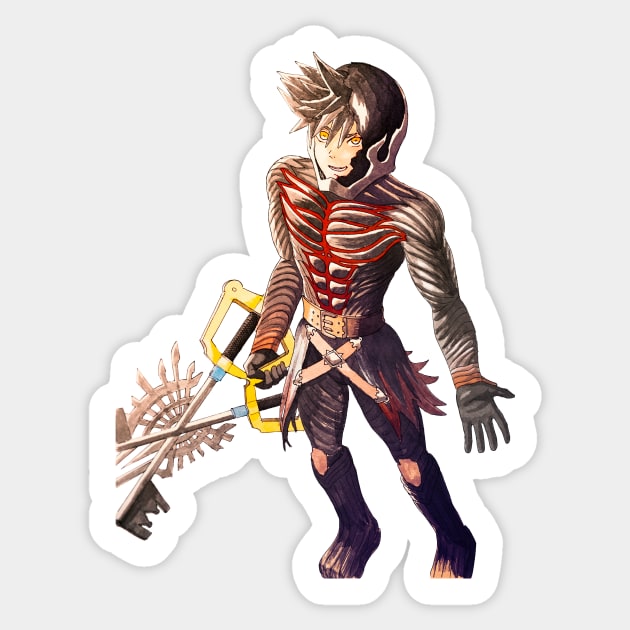 Vanitas - Enter the darkness Sticker by FerMaiaru